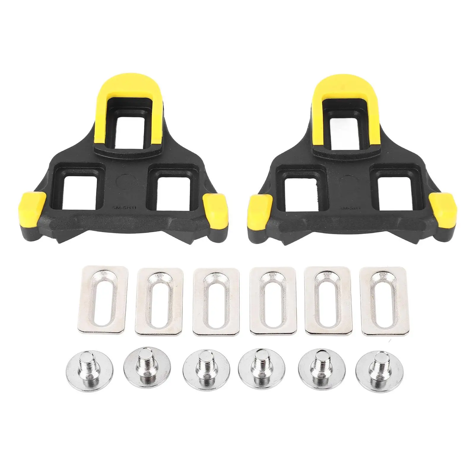 

High Performance for road Bike Cleats - 6° Float Cycling Pedals with 3-Hole Design for Enhanced Performance