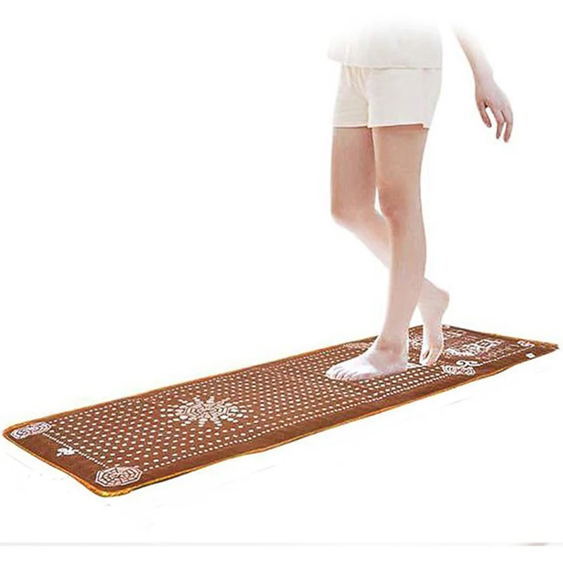 Foot acupuncture point massage pad to promote blood circulation, imitation pebbles, foot fitness tool, foot massager