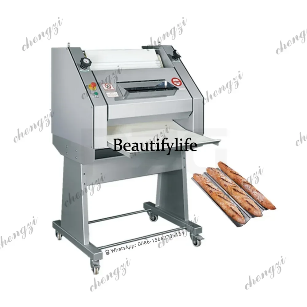 French Bread Roller Forming Machine Toast Stick Maker Dough Moulder Loaf Toast French Bread Dough Croissant Baguette Machine