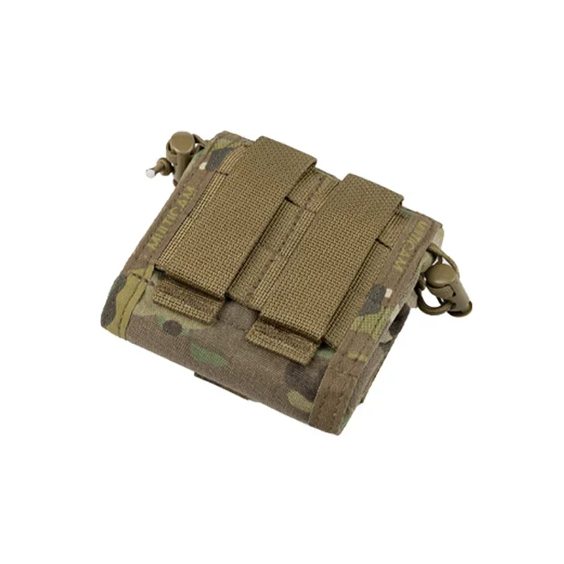 Tasca tattica Airsoft Multicam EDC Molle Magazine Dump Pouch Gear Caccia Strumento Riciclaggio Borsa pieghevole di stoccaggio