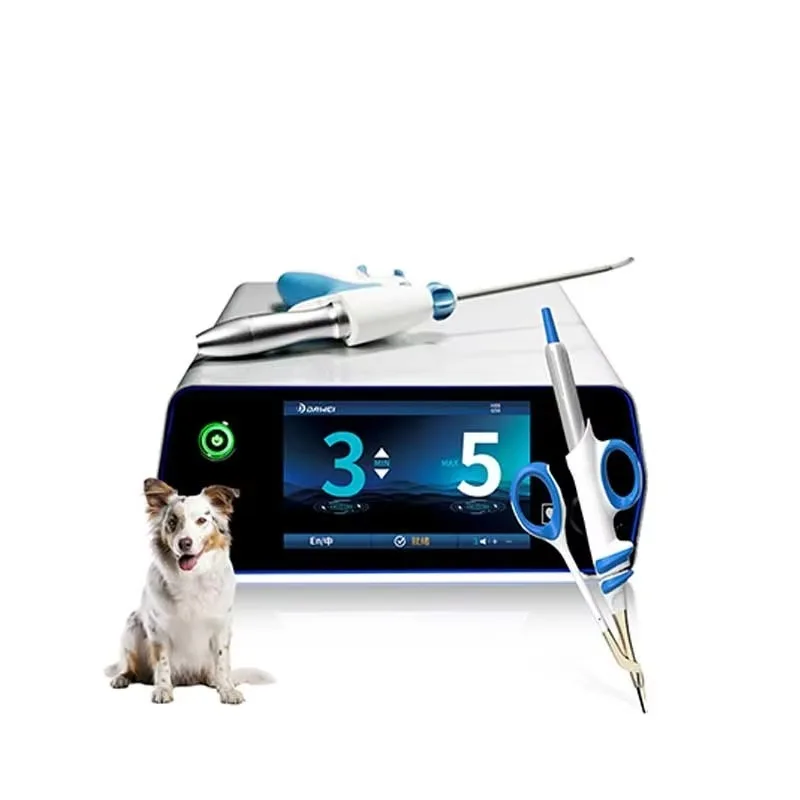 AUS-200 Veterinary Ultrasonic Scalpel 55500Hz Touch Screen Animal Surgical Cutter Instrument