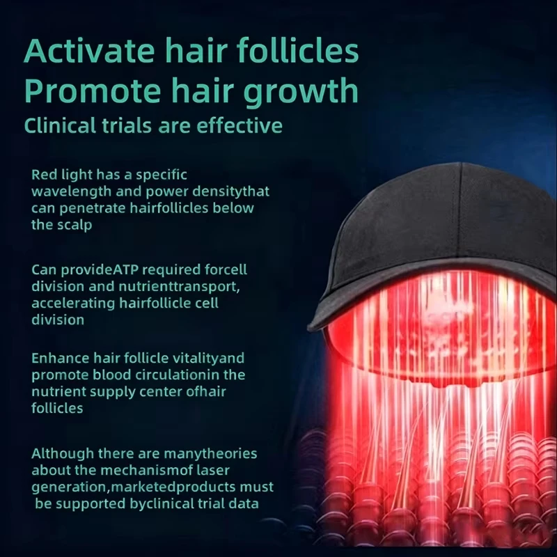 312 lase cap red light therapy hair lase hat for hair growth red cap hair growth products fast grow red light hat cap
