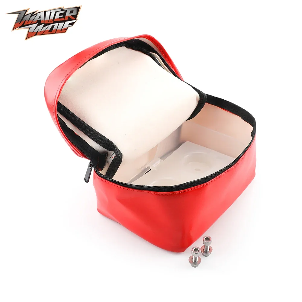 XR250 XR400 XR650 Rear Seat Tool Bag Waterproof For HONDA XR125 XR150 XR Motorcycle Universal Off-Road Tools Fender Pack Storage