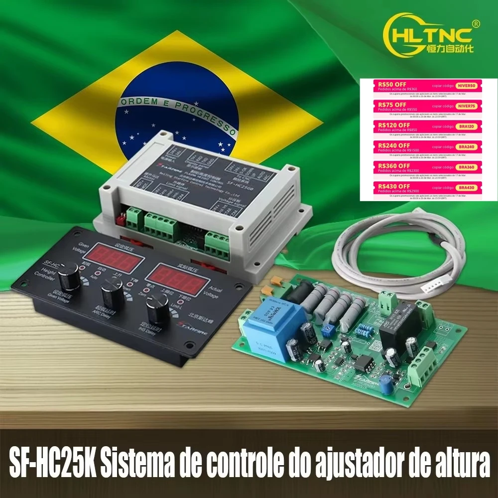 Brazil Shipped CNC THC Plasma Cutting Torch Height Controller THC Lifter SF-HC25K Plasma Controller