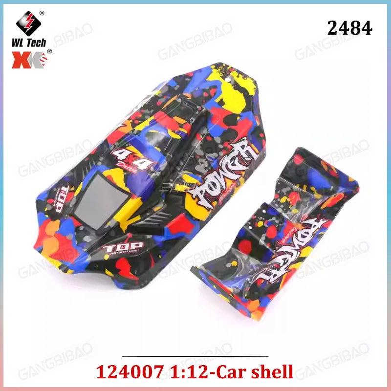 WLtoys 144001 144010 124016 124017 124018 124019 RC Car Parts Shock Absorbers, Car Shell, Charger, Differential, Gears, Tires view 6
