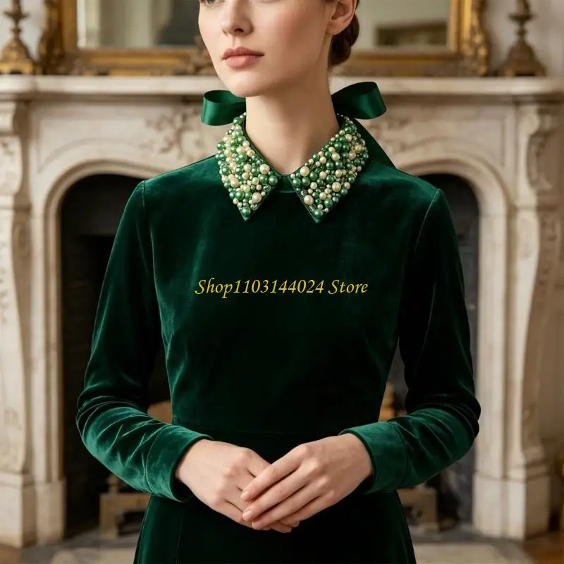 n5ke-–-demi-col-chemise-elegant-bijoux-faux-col-perles-revers-demi-col-chemise