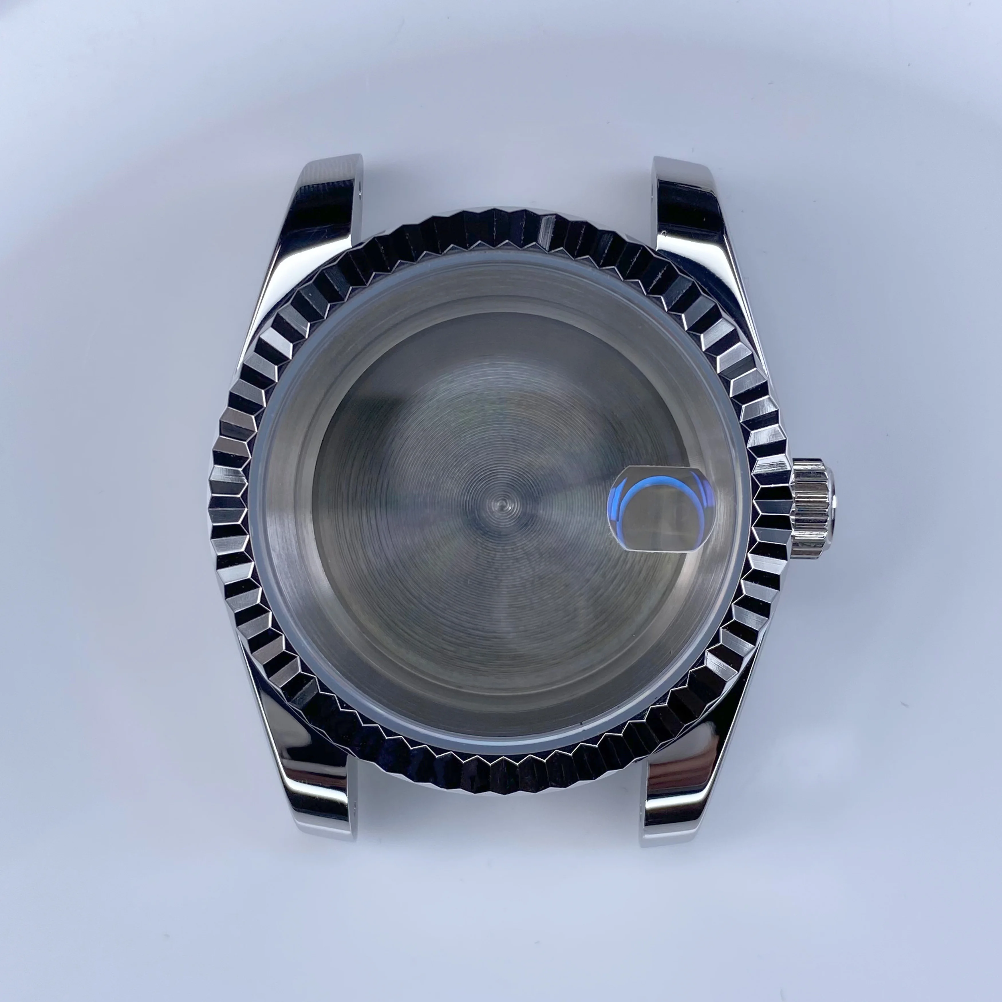 NH35 case 36mm/39mm Gear Bezel High Quality Sapphire Glass Stainless Steer case for NH34 NH35 NH36 Watch Case Movement