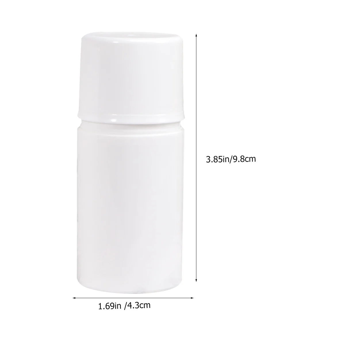 

3 Pcs Press Bottle Mini Foundation Push Type Refillable Bottles Small Lotion Empty Pump Plastic Jar with