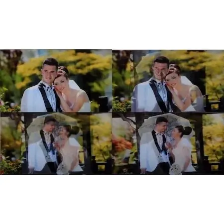 Индивидуальный сменный большой подарок для свадебной фотосъемки с линзовидной печатью на заказ