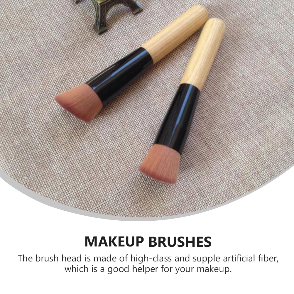 3-delige borstelset voor vrouwen Professionele make-uptools Poeder Blush Oogschaduw Toepassing Make-upaccessoires