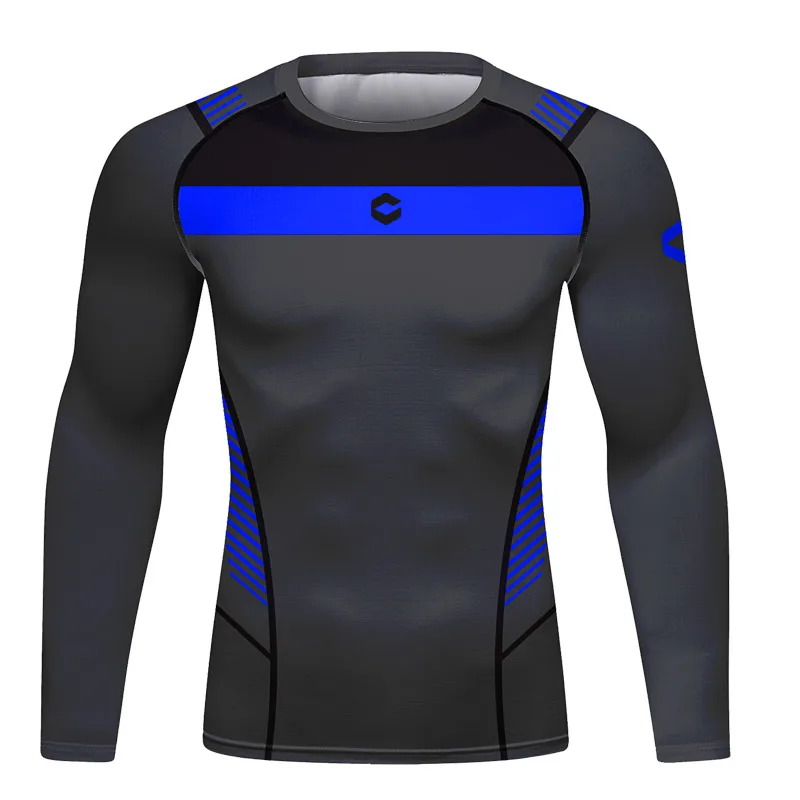 Cody Lundin Uv Sun Protection Shirt Long Sleeve Men Blouse Sports Sublimated t-shirts Gym Swim Surf Rashguard jiu jitsu BJJ Tops