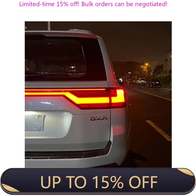 

Zhengwo Modified Led Tail Lights For LC300 Toyota Land Cruiser 2022-2024 Sequential Back Stop Rear Lamp Start Up Custom