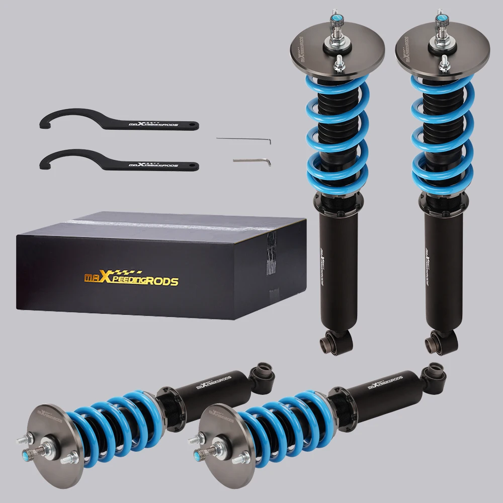 MaXpeedingrods Coilover Strut Assembly For Nissan Skyline R33 GTS GTST 1993-1998 Shock Struts Suspension