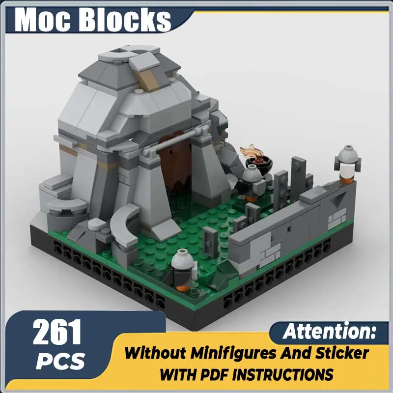 

Popular Star Movie Model Moc Building Blocks Sland Training Model Technology Brick DIY Assembly Construction Toy Holiday Gifts