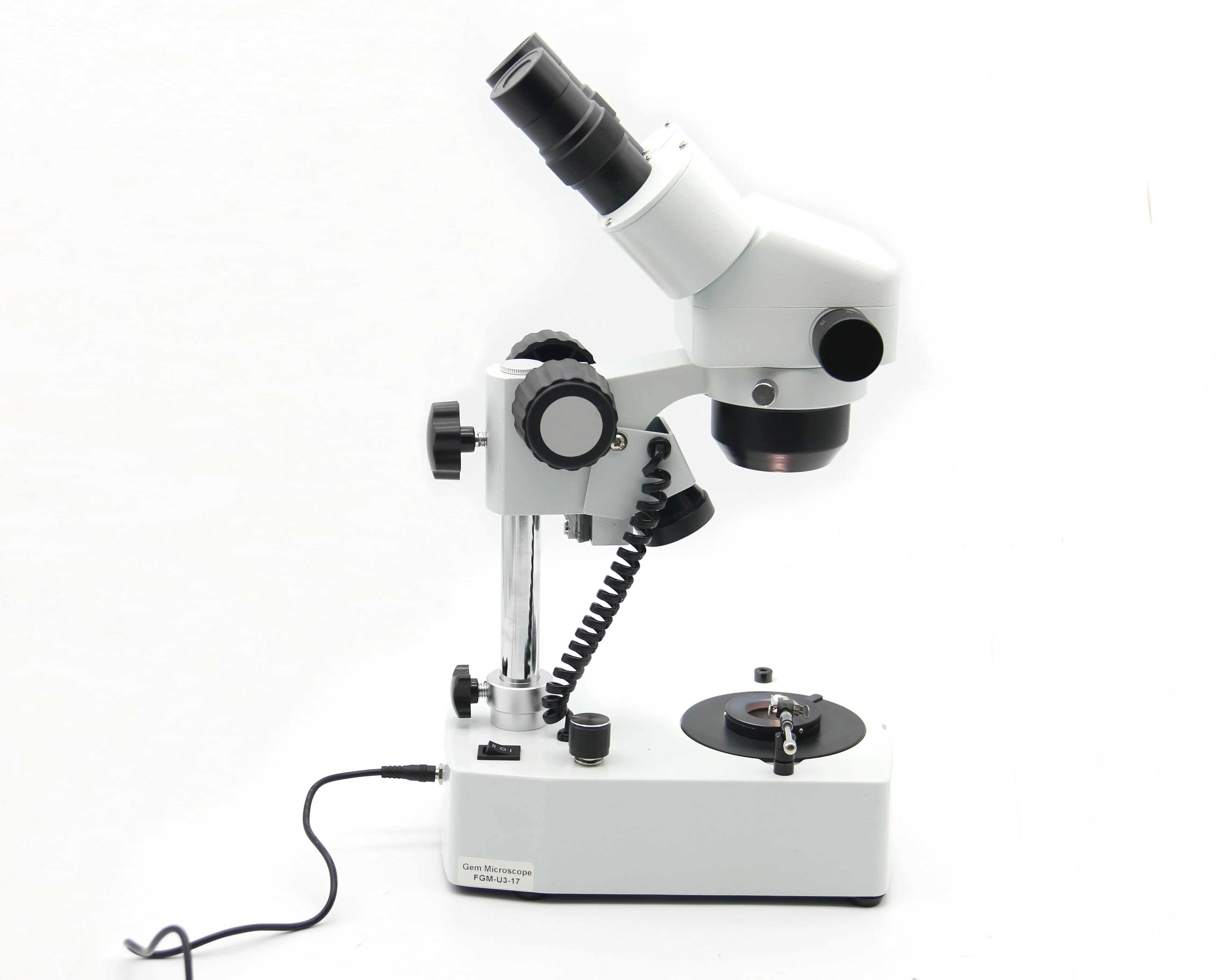 Fable Binocular Stereoscopic GIA Standard Instrument 10X-40X Gem Jewelry Microscope