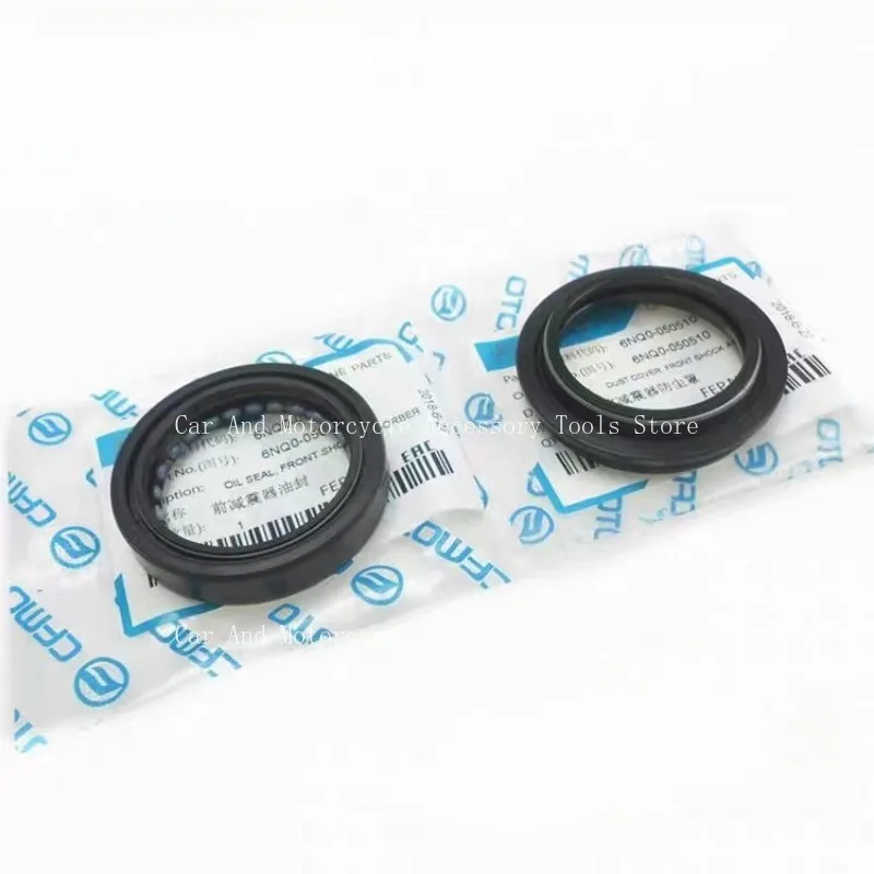 For CFMOTO Accessories 400NK 400GT Front Shock Absorber CF400 Front Fork Shock Absorber Oil Seal/dust Seal Ring