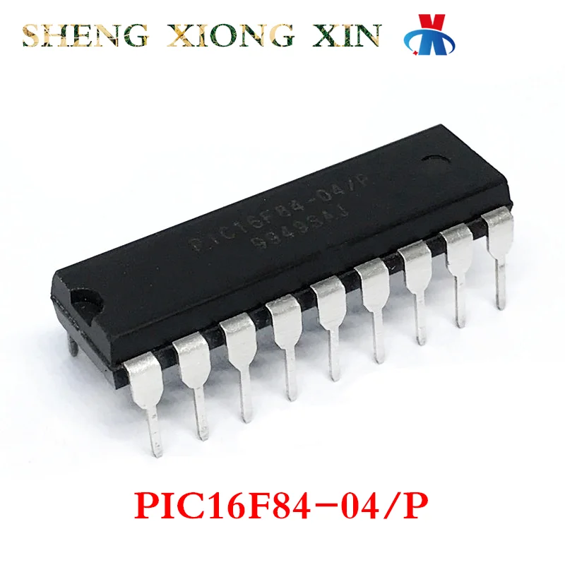 5 pz/lotto 100% nuovo microcontrollore PIC16F84-04/P DIP-18 a 8 bit-circuito integrato MCU PIC16F84