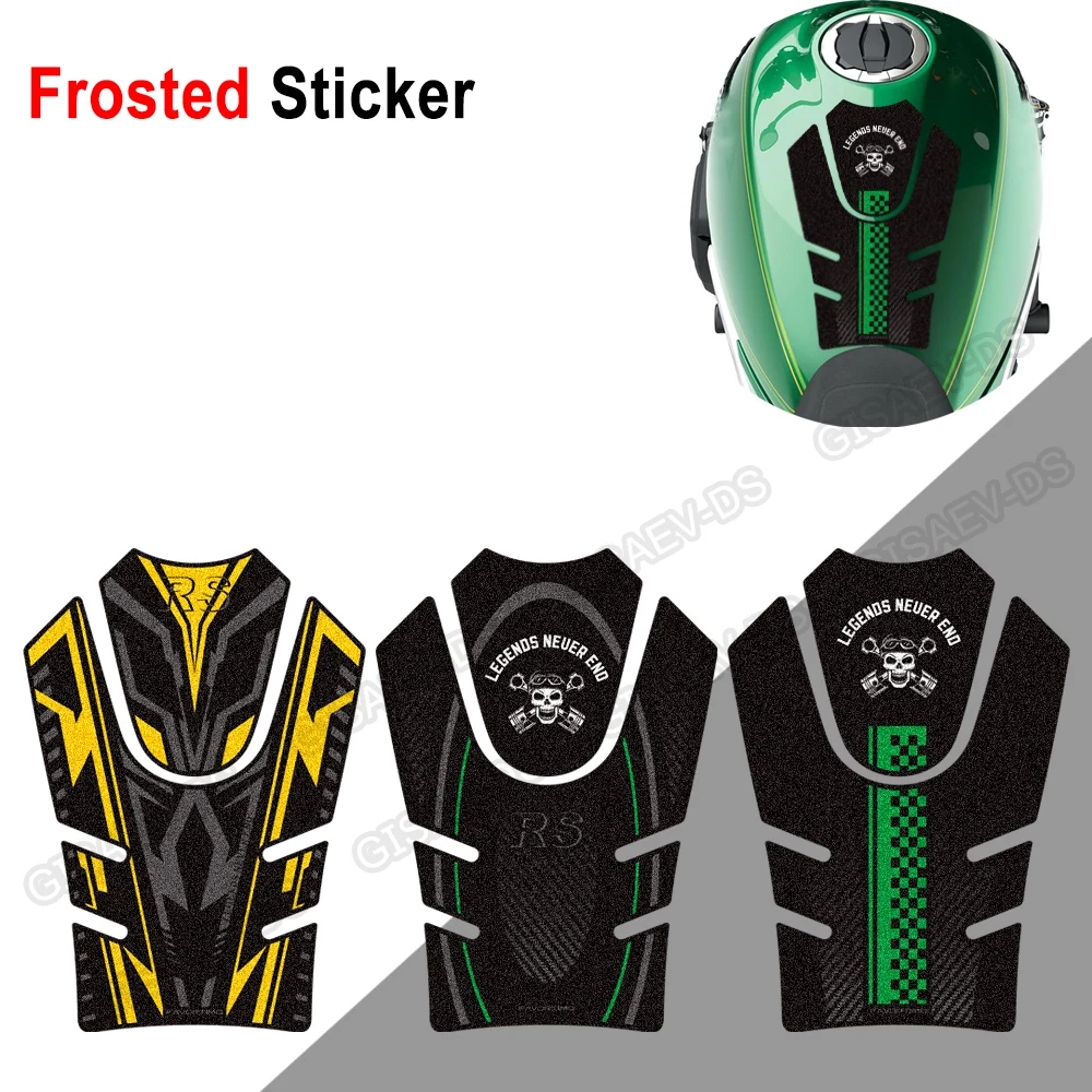 For Kawsaki Z650RS Z650 RS Cafe SE ABS Tank Pad Cap Gas Fuel Oil Knee Protection Stickers Decals Accessories New