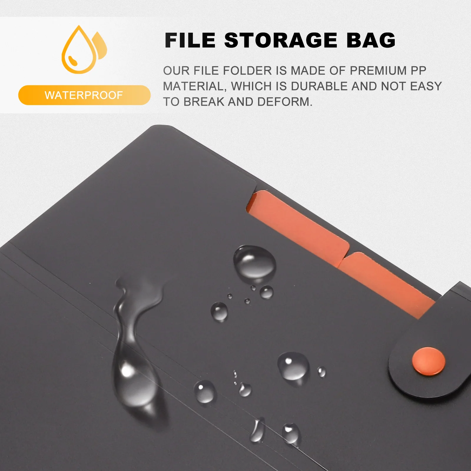 

2 Pcs Archives and File Storage Bag Multi-layer Document Folder Expanding Organizer Documents Important Accordion Pouch