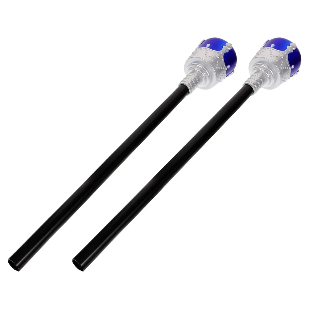 ไม้เท้าสิทธิราชสำหรับเด็ก 2 ชิ้น ไม้เท้าสิทธิราชสำหรับเด็กผู้ชาย ชุดฮาโลวีน ชุดกษัตริย์ ไม้เท้าสำหรับงานปาร์ตี้ บทบาทสมมติ ไม้เท้าสิทธิราชสำหรับเด็ก