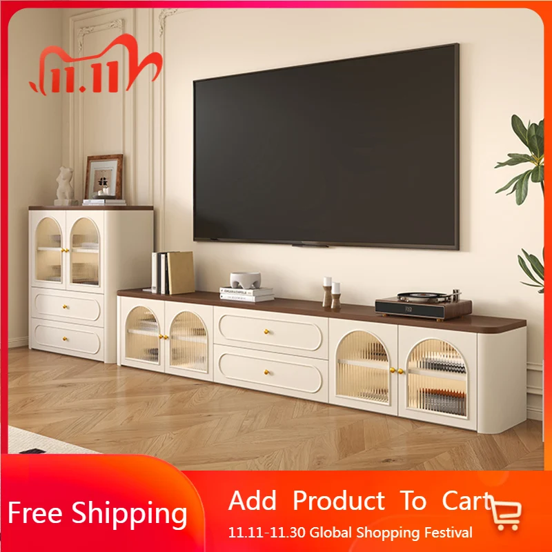 

Storage Organizer Tv Stands Living Room Mobile Modern Display Luxury Drawers Tv Table Wood Muebles Para Tv Trendy Furniture