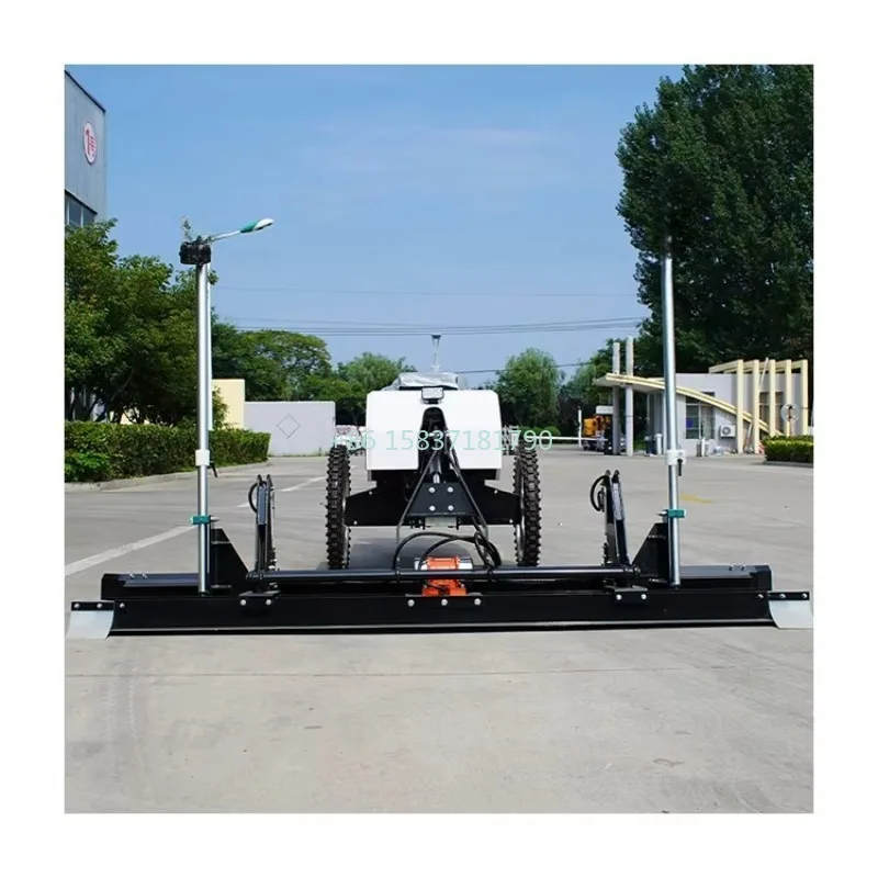 High Quality Laser Screed Machine Double Wheel Concrete Floor Laser Paving Machine Cement Floor Leveling Laser Screed for Dubai
