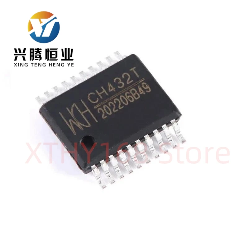 5PCS/lot New CH432T CH421A CH422G CH423S CH442E CH443K  SSOP-20 USB serial port wiring chip