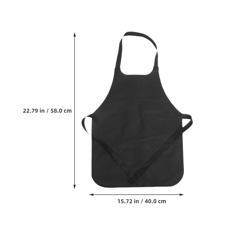 

15pcs Disposable Apron Multi-Function Waterproof For Hotpot Bbq Cooking Lightweight Unisex Non-Woven Workshop Wear