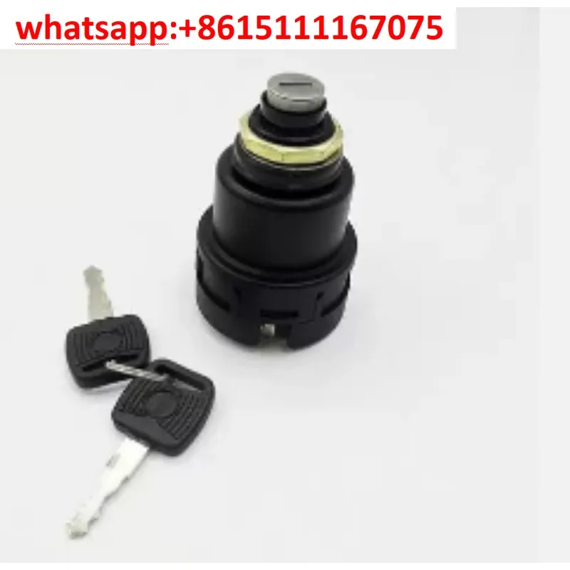 Ignition Start Key Switch Fit YUCHAI YC35 YC60 YC85 YC135 YC210 YC230-8 Excavator
