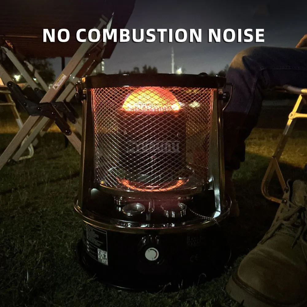 For Home, Outdoor, Camping, Barbecues, and Ice Fishing Adjustable-Height Heater—Portable Heater
