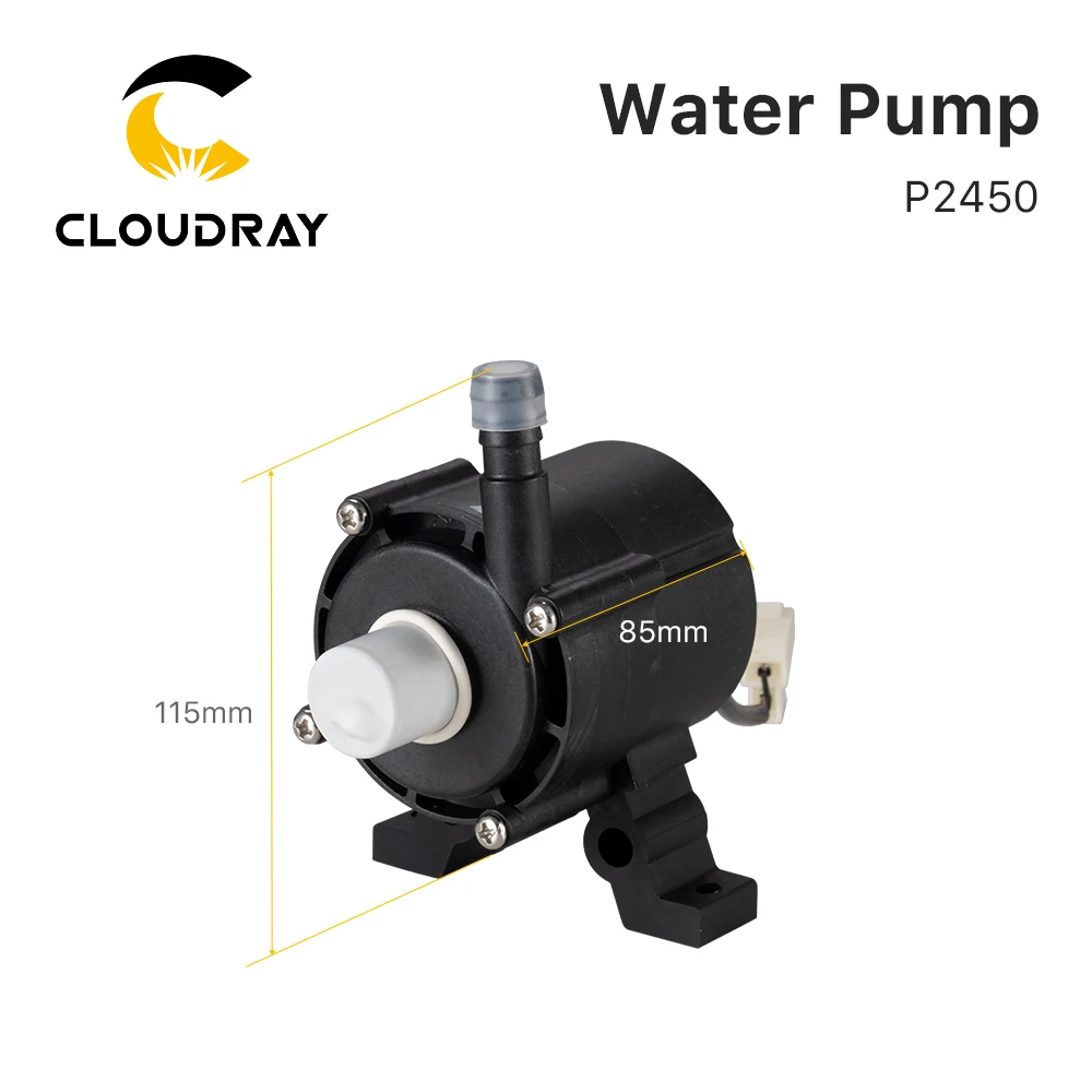 Bomba de água Cloudray P2430 P2450 P24100 para resfriador industrial S&A CW-3000 TG (DG) CW-5000 DG (TG) CW-5200 TH (DH)