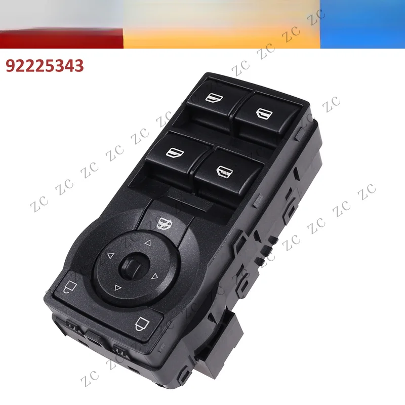 S+ 92225343 Master Power Window Switch for Holden Commodore VE W / Red Illumination 2