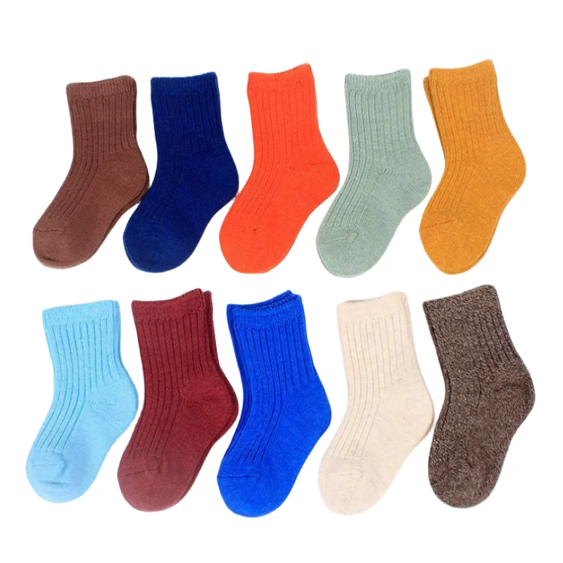 

6pairs/Lot Winter Children Thick Socks Warm Wool Baby Socks Girls Boys 2-12 Years