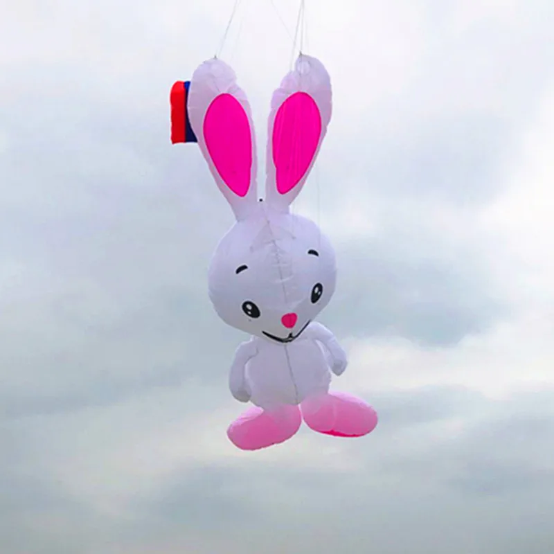 free shipping rabbit kites flying for adults inflatable toys wind kites for children windsurf kite flying set 	 exploding kitens