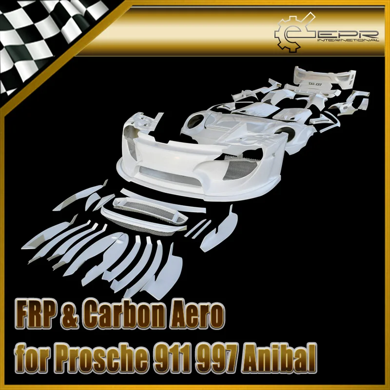 For Porsche 911 997 Anibal Full Wide Arch Body Kit - 42pcs [Widebody Kit, 997 Body Kit, 42-Piece Arch Kit]