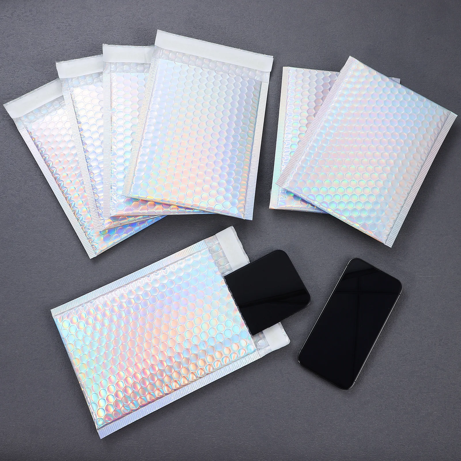 12 قطعة أكياس شحن فقاعة أداء ختم ممتاز أكياس بريدية للاستخدام التجاري فقاعة بريدية مغلفات بريدية #5