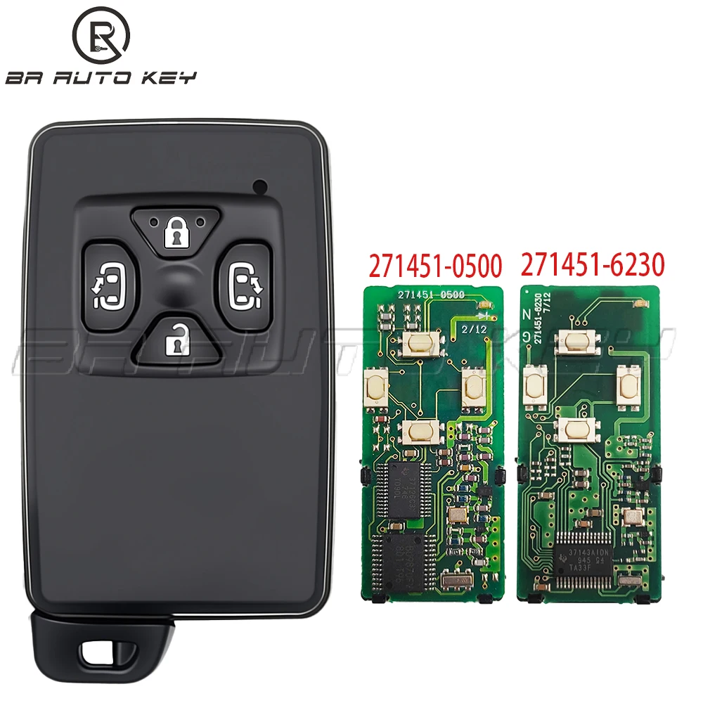 OEM 271451-6230 0500 4Buttons With Slider Door Remote Key for Toyota ESTIMA ISIS ALPHARD VELLFIRE VOXY NOAH 312Mhz Japan Model