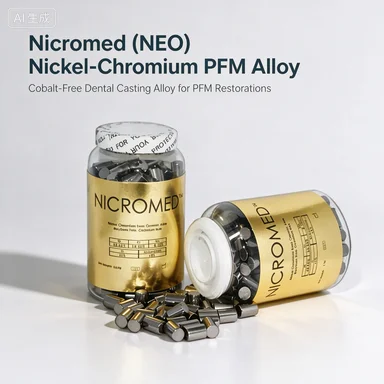 NEO Titanium Alloy, Dental Casting Alloy for Restoration, 1kg Pack, High Toughness PFM Substrate Material