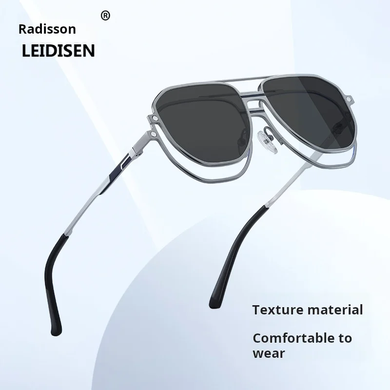 OLLYMURS موضة الطيار الاستقطاب مشبك مغناطيسي على النظارات الرجال المضادة للأشعة فوق البنفسجية الصغيرة النظارات الطبية البصرية الإطار النساء 7037