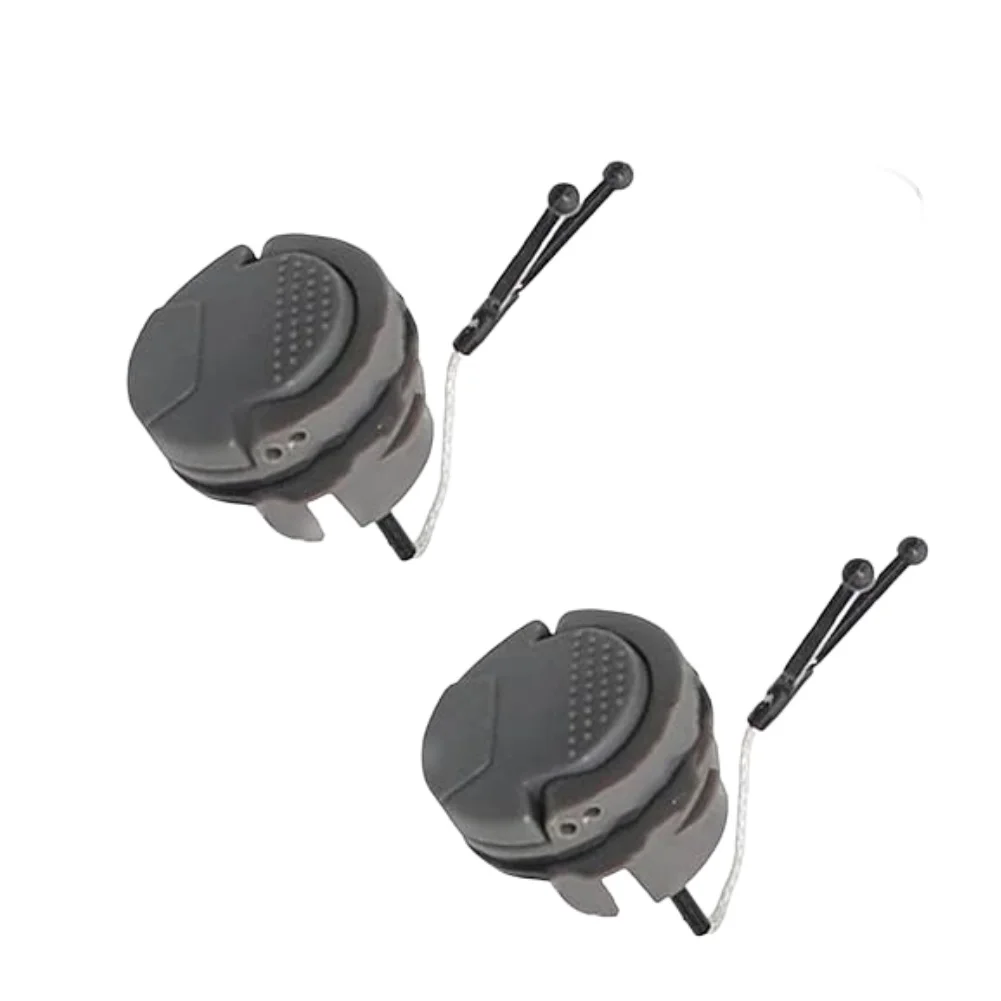 2PCS Fuel Cap Black Fuel And Oil Cap Set For Chainsaw Models 435 445 450 460 545 562 Replacement Part 522620001 Power Equipment