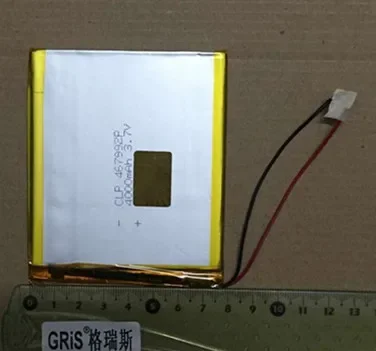 New Hot Flat panel batteries CLP 467992 458090 polymer batteries GPS tablets rechargeable treasure Rechargeable Li-ion Cell