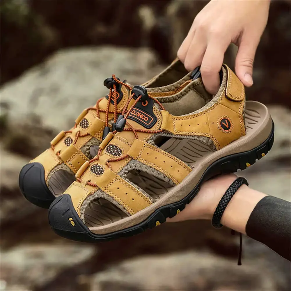 

38-47 Round Tip Slippers 42 Men's Fashion Sandals Shoes Popular Goods 2024 2024 Sneakers Sport Vip Sapateneis Tenya Sapato