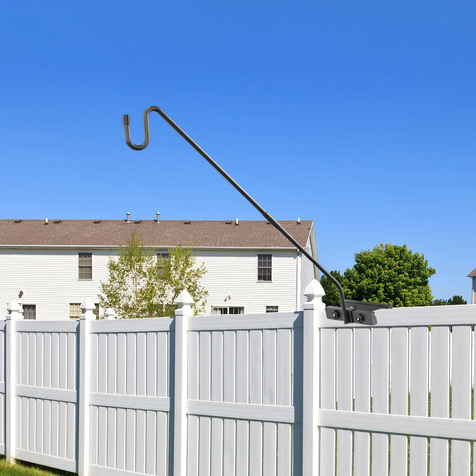 

Крючок для забора, вешалка для кормушки для птиц, устойчивость к ржавчине, многофункциональные крючки для растений, прочные