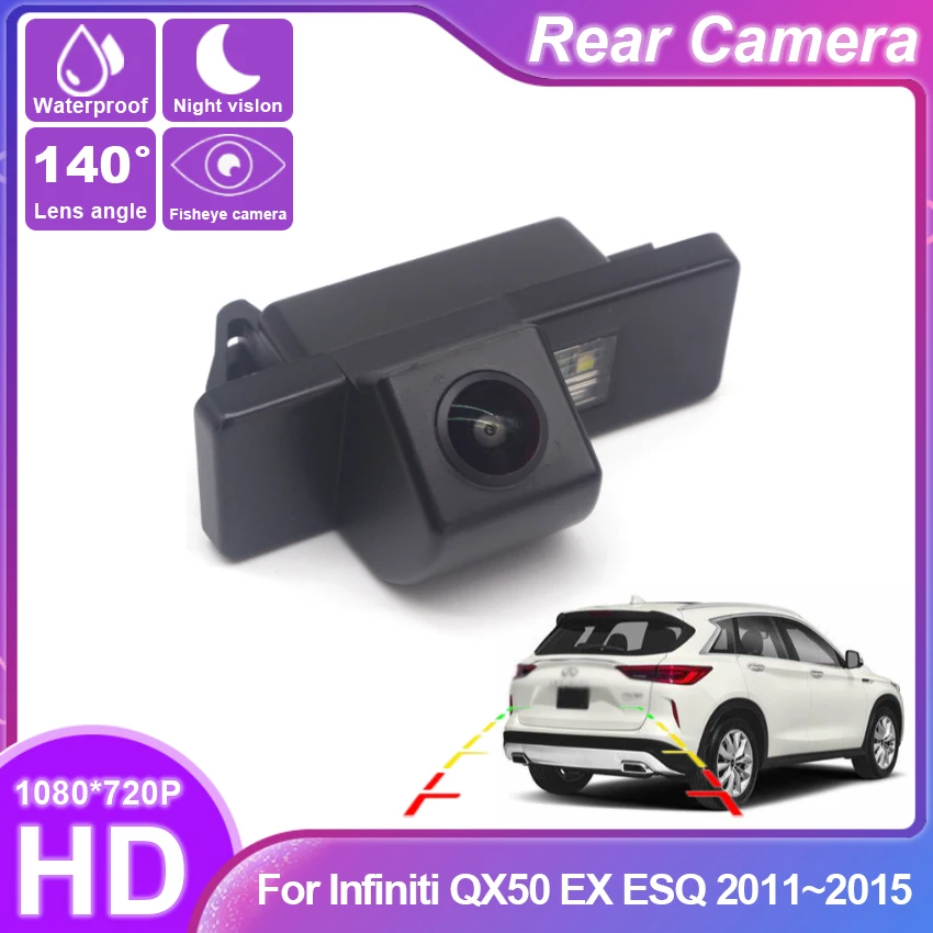 Special car Fish Eyes Night Vision Waterproof Car Reversing Back Up Camera CCD HD For Infiniti QX50 EX ESQ 2011~2013 2014 2015