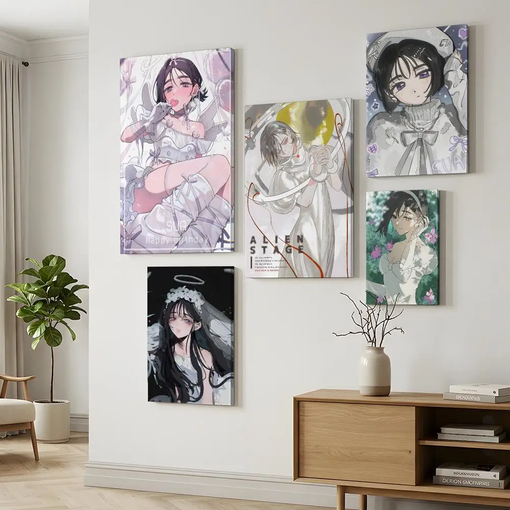 Anime A-Alien Stage Sua Painting Calligraphy Durable Painting Canvas Poster Wall Hanging Home Interior Decoration Art Mural Gift