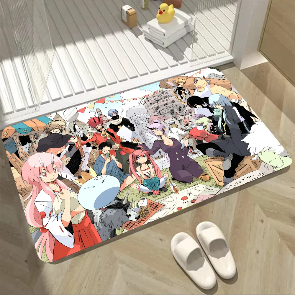 حصائر ماصة أنيمي ، تلك المرة حصلت على جسد جديد كحصيرة أرضية الوحل ، سجادة منزلية ، حصيرة قدم للحمام ، حصائر مانعة للانزلاق #4
