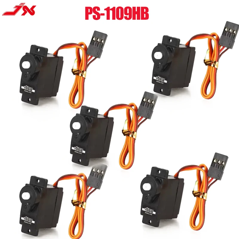 Jx PS-1109HB 4.8v-6v 9g 2kg grande torque engrenagem de plástico mini micro servo para 1/18 rc carro avião barco motocicleta robô wltoys peças