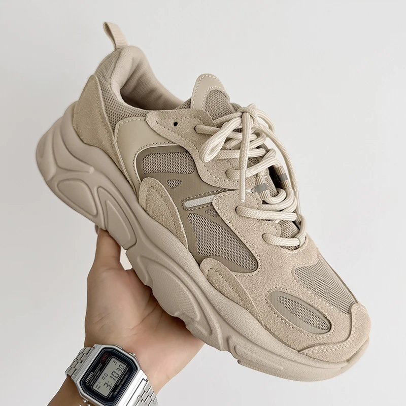 

Спортивная повседневная мужская обувь, противоскользящая, износостойкая, модная, дышащая, для бега на открытом воздухе, мягкая платформа, удобные мужские кроссовки