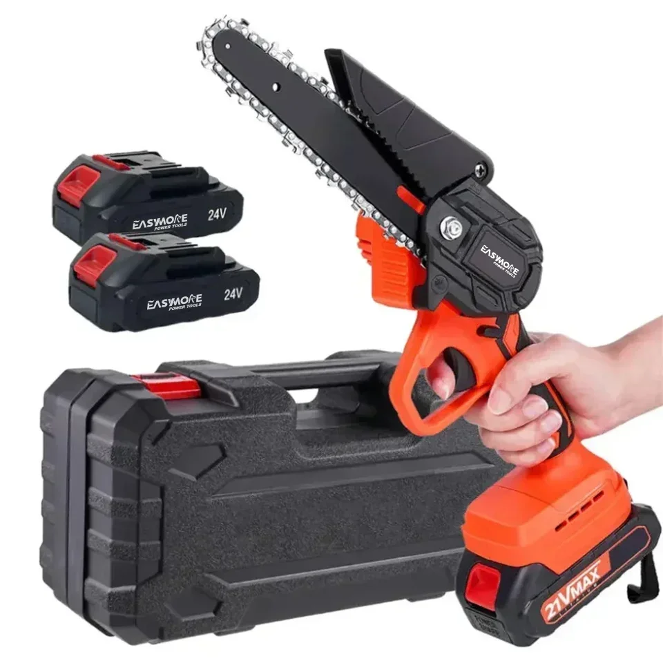 

small lithium mini powered chain saw battery operated cordless electric chainsaw with battery and charger