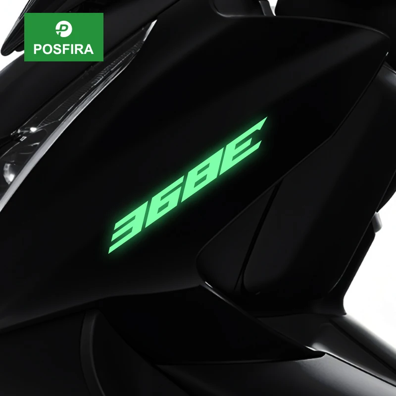 

POSFIRA Motorcycle Glowing Stickers Vinyl Decals for Zontes 368E 368 E E368 2025 Body Decoration Motorbike Sticker Accessories